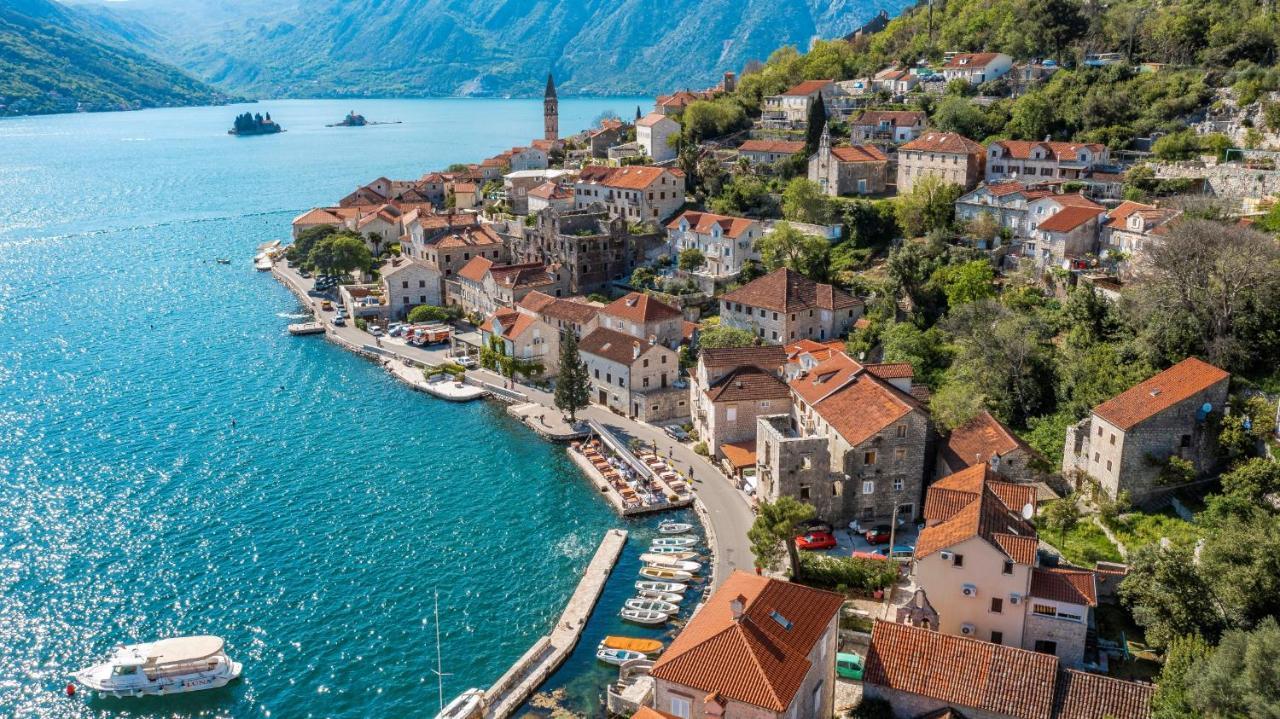 Charming Bohemian House In Perast Villa Eksteriør bilde