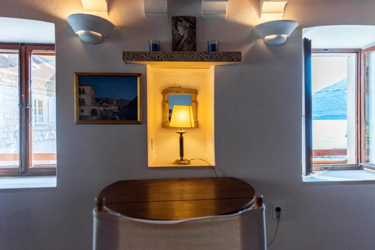 Charming Bohemian House In Perast Villa Eksteriør bilde