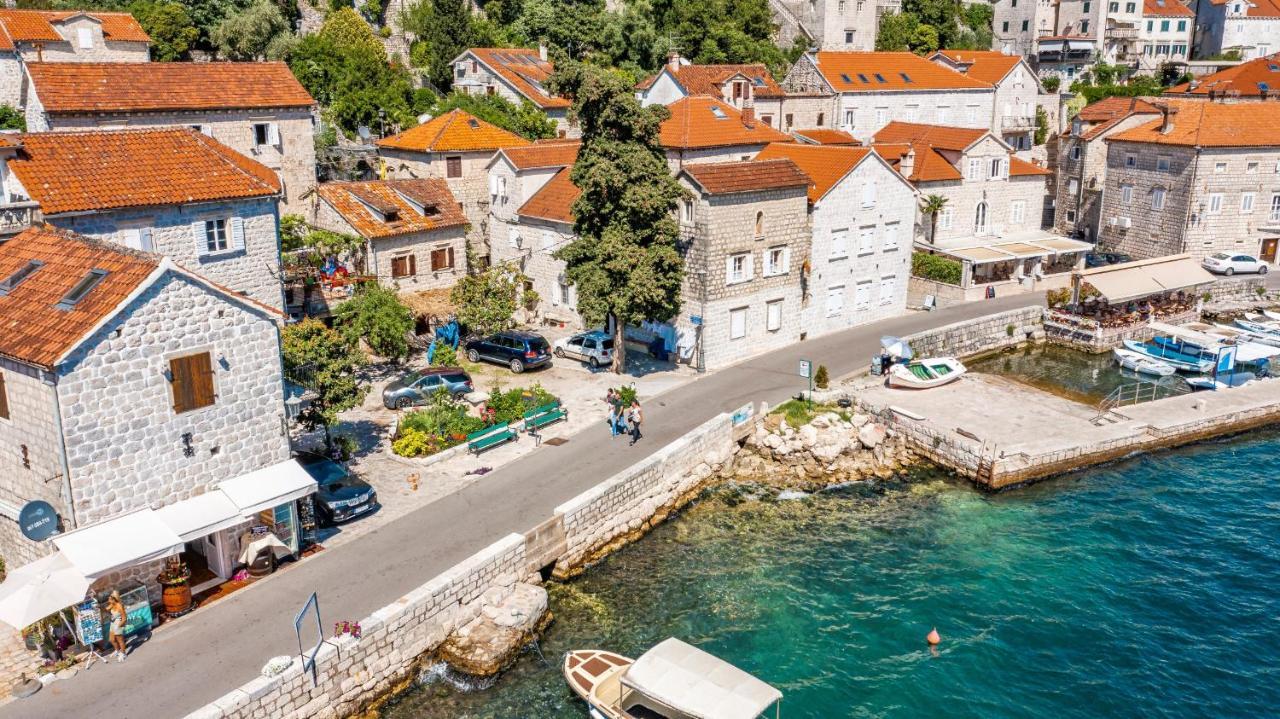 Charming Bohemian House In Perast Villa Eksteriør bilde